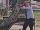 Detective Senior Constable Cesar Barraza fired the shots that took down alleged Bondi shooters Sajid and Naveed Akram on December 14. Image: Facebook