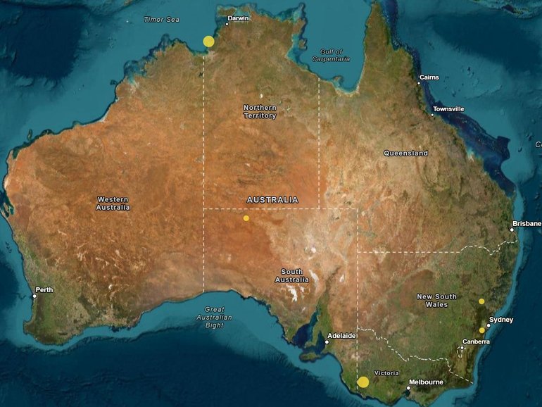 A 5.9 magnitude struck off the coast of Timor on Friday night. 