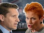 Andrew Hastiesays Pauline Hanson "doesn't have what it takes" to be prime minister. (Joanna Kordina/AAP PHOTOS)
