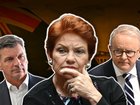 One Nation leader Pauline Hanson has become the target of cross-party ire as parliament returns. (Susie Dodds/AAP PHOTOS)