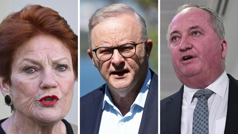 One Nation MP Barnaby Joyce has refused to say if Pauline Hanson should apologise for comments about Prime Minister Anthony Albanese’s mother and her decades-long stay in public housing.