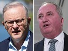 One Nation MP Barnaby Joyce has refused to say if Pauline Hanson should apologise for comments about Prime Minister Anthony Albanese’s mother and her decades-long stay in public housing.