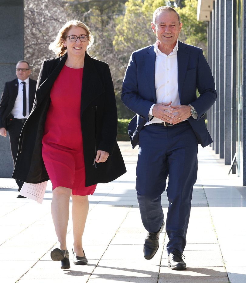 WA Deputy Premier Rita Saffioti and WA Premier Roger Cook.