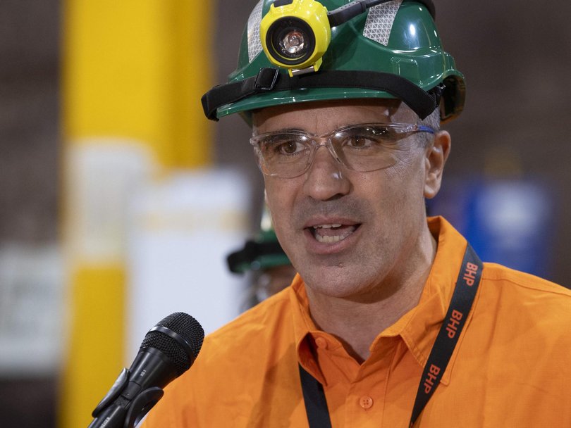 Premier Peter Malinauskas is at the Whyalla steelworks on Monday (file photo). Picture: NewsWire / Brett Hartwig