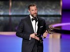 Noah Wyle accepts the Outstanding Lead Actor in a Drama Series award for "The Pitt" onstage during the 77th Primetime Emmy Awards at Peacock Theatre on September 14, 2025.