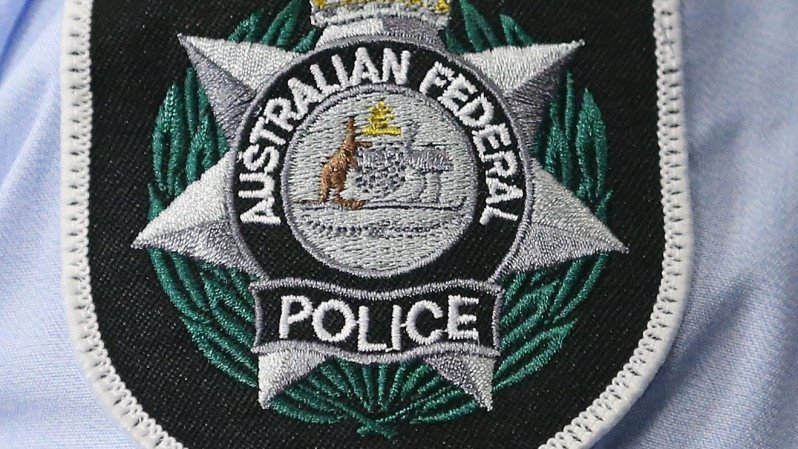 The Australian Federal Police badge (2014).