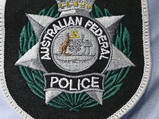 The Australian Federal Police badge (2014).