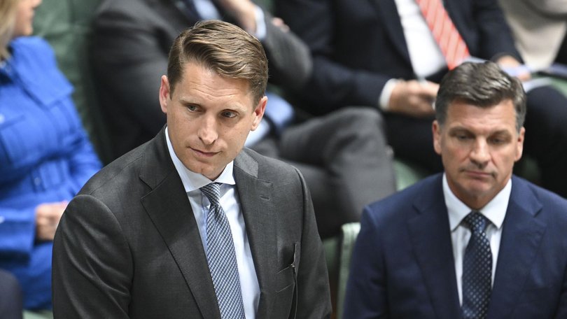 Andrew Hastie (left) fears Australia will be left behind. Picture: NewsWire / Martin Ollman