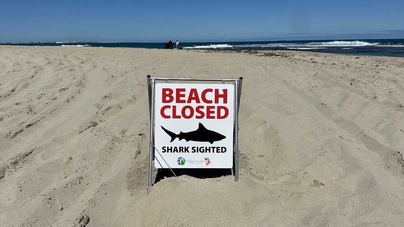 A man has been rushed to hospital after a shark attack at a beach north of Geraldton.