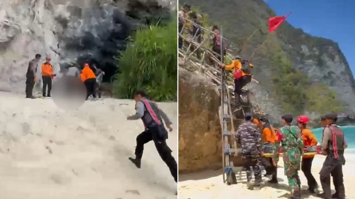 Desperate final moments before Queensland woman Brianna Cronin fell to her death at beach in Nusa Penida, Bali Desperate final moments before Queensland woman Brianna Cronin fell to her death at beach in Nusa Penida, Bali