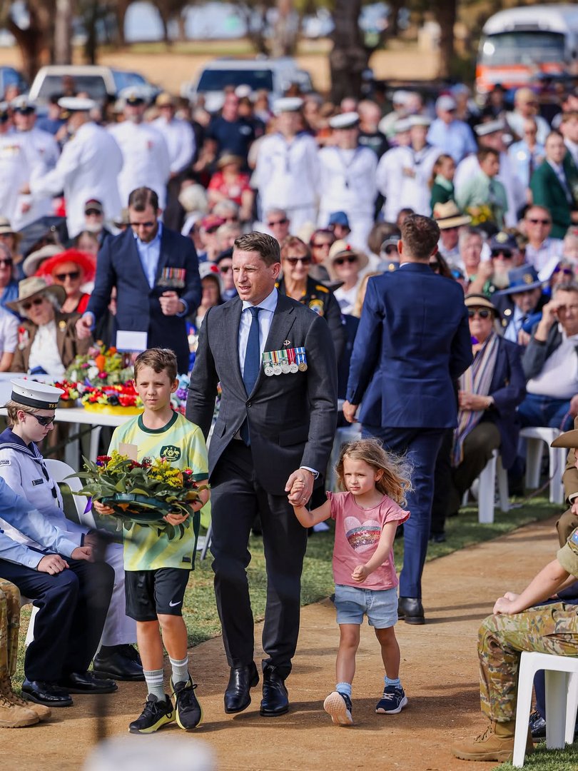 Andrew Hastie’s Instagram post from Anzac Day sparked a online praise and abuse.