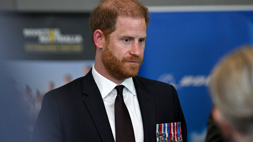 Prince Harry, Duke of Sussex, at an Invictus Games event in Canberra earlier this year.