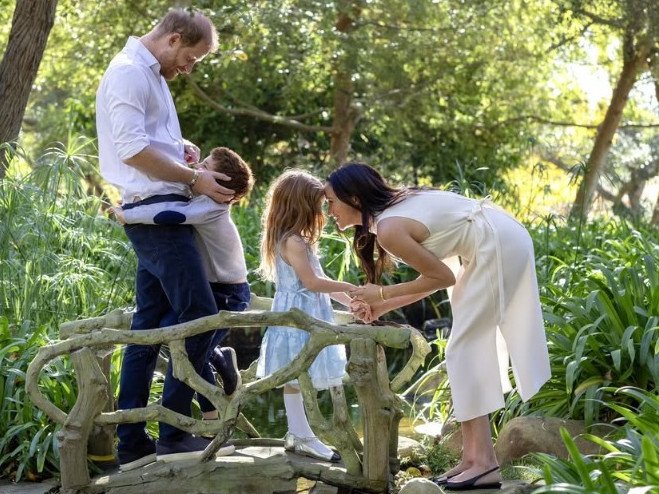 Prince Harry and Meghan Markle have moved their two children to a different school just two days after they began attending as concerns surround the family’s security arrangements. 