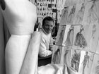 Designer Bob Mackie poses for a portrait in his studio in September, 1990. (Photo by Ted Dayton/WWD/Penske Media via Getty Images)