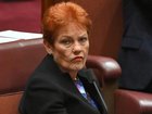 Senator Pauline Hanson's resurfaced comments have sparked widespread condemnation. (Mick Tsikas/AAP PHOTOS)