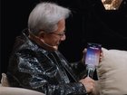 A screengrab from the All-In Summit Podcast shows Jensen Huang answering the call from President Donald Trump.