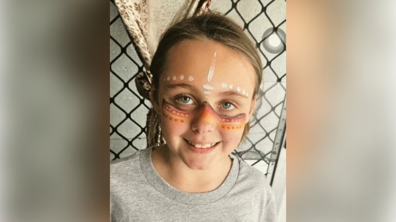 The child was last seen at 3pm on Monday.