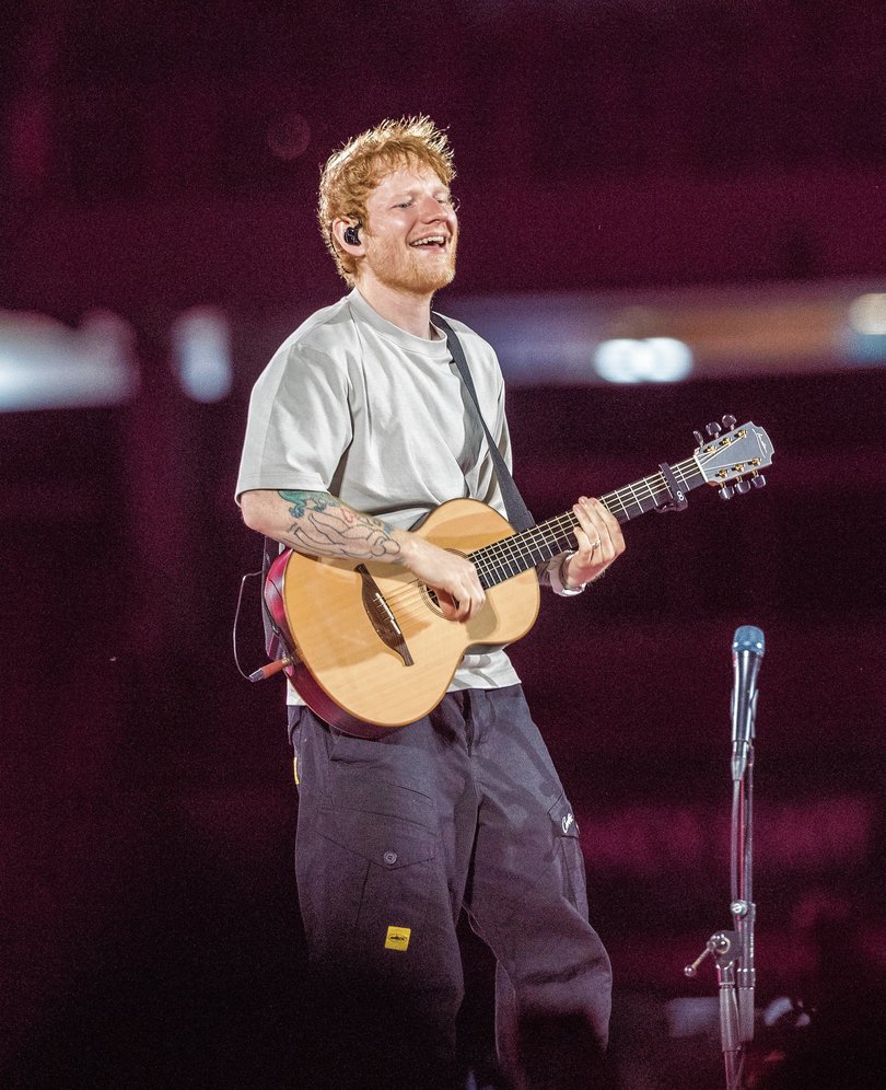 Global superstar Ed Sheeran was on tour with Macklemore.