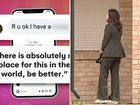 7NEWS confronted the troll on his doorstep and asked him why he felt the need to send the message.