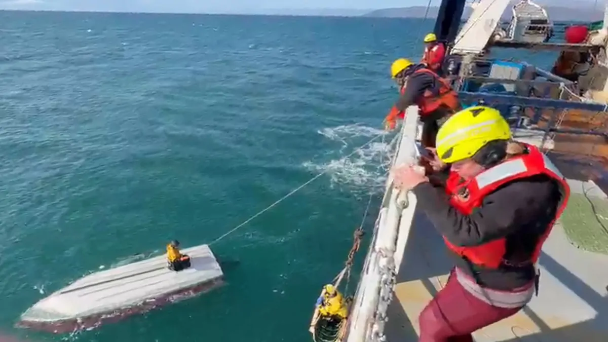Alaska: Derek Parker Aghnaanga survives 62 hours lost at sea after boat capsize kills brother, cousin