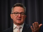 CANBERRA, AUSTRALIA- NewsWire Photos- SEPTEMBER 10, 2026. Chris Bowen holds a press conference at Parliament House, Canberra NewsWire/ Martin Ollman
