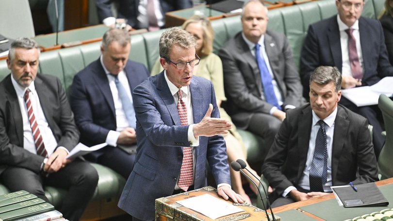 Opposition energy spokesman Dan Tehan in Question Time.