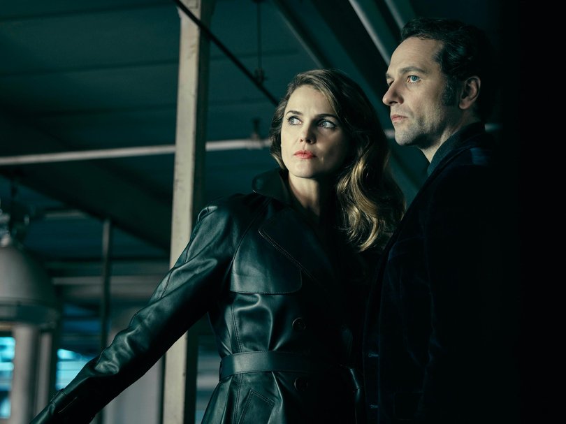 Matthew Rhys and wife Keri Russell as Elizabeth and Phil Jennings in The Americans Picture: supplied