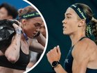 Joanna Wietrzyk, 22, went viral after gruesome footage showed her competing in and winning the elite fitness event as faecal matter covered her legs and arms.