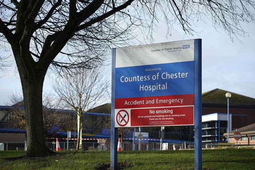 The Countess of Chester Hospital where nurse Lucy Letby worked.