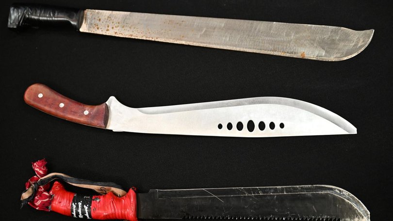 Another state is on track to give police sweeping powers to search for knives. (James Ross/AAP PHOTOS)