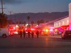 The helicopter crash has killed at least one person.