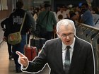 Home Affairs Minister Tony Burke is due to explain the government's plans to cut migration levels. (Joanna Kordina/AAP PHOTOS)
