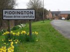 The UK village of Piddington has voted to leave the UK in a largely symbolic referendum held in protest against government plans to house 1200 asylum seekers nearby.