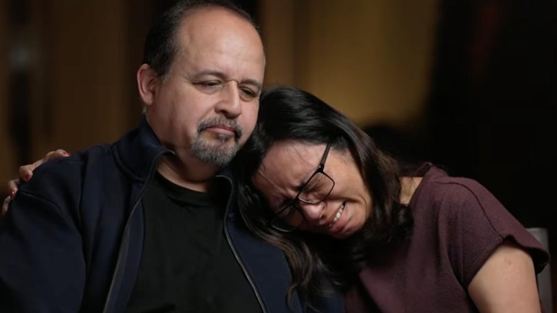 Sergio and Claudia Tapia have spoken of the pain of the loss of their son. Picture: ACA