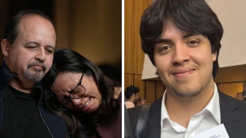 One of two teenage boys charged with the murder of an innocent university student allegedly set himself on fire trying to dispose of a “kill car” used in the shooting.