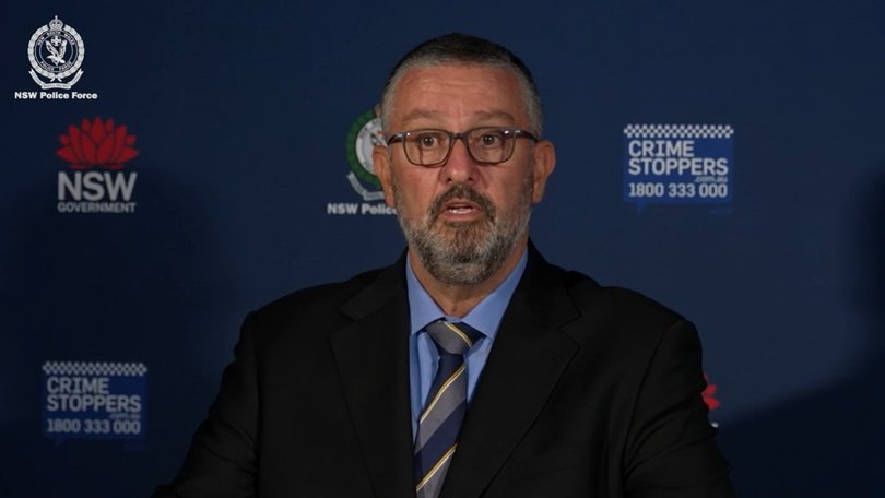 Detective Superintendent Doueihi said the offenders orchestrating the crime were "cowards". Picture: NSW Police