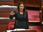 Independent Senator Jacqui Lambie in the Senate chamber at Parliament House in Canberra, Tuesday, March 25, 2025. (AAP Image/Mick Tsikas) NO ARCHIVING