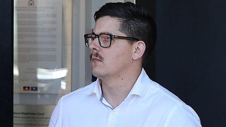 Nickolas Wayne Peake leaves the Midland Magistrates Court Justin Benson-Cooper