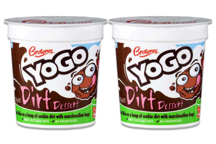 Brownes’ Yogo dirt dessert.