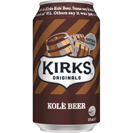 Kirks Kole beer.