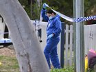 Forensic police scoured the boys' home after they were found killed in the Blue Mountains area. (Dean Lewins/AAP PHOTOS)