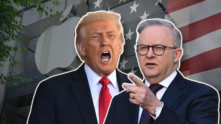 Apples and oranges: Anthony Albanese has a mixed week planned for his visit to the United States. (Joanna Kordina/AAP PHOTOS)