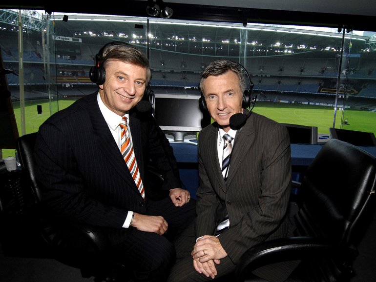 Dennis Cometti and Bruce McAvaney.