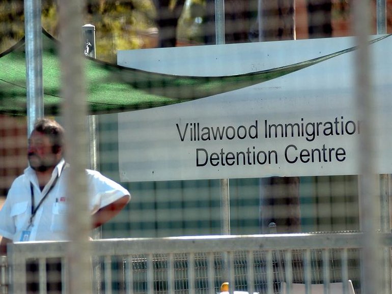The Villawood Detention Centre in Sydney, where people who overstay tourist and student visas will be detained until they are deported.