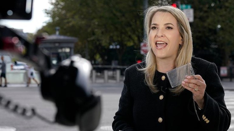 CNN reporter Betsy Klein says her access to the White House has been revoked. (AP PHOTO)
