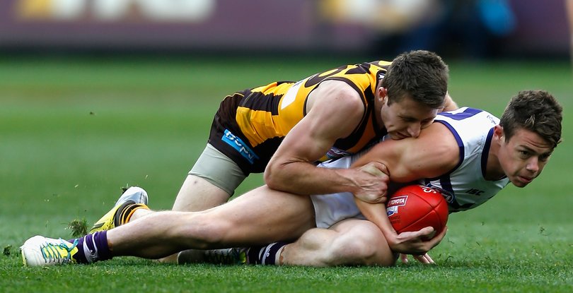 Lachie Neale in the 2013 grand final.