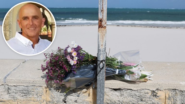 Capture gear has been set 1.5km off Sorrento Beach as the family of shark attack victim Greg O’Neill pays tribute to the much-loved swimmer.