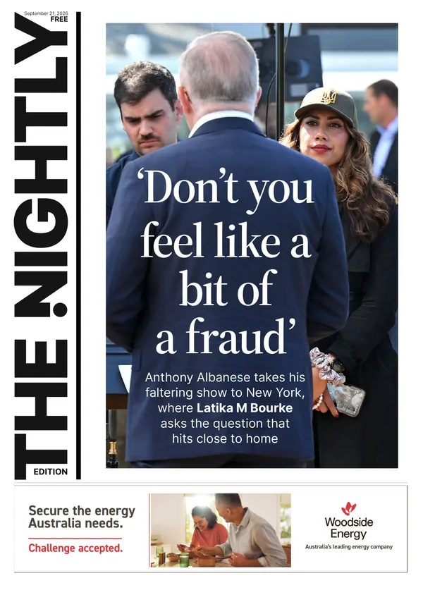 The Nightly cover for 21-09-2026