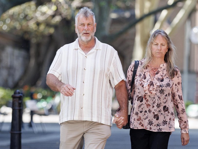 Gary Baird arrives at the Supreme Court on Monday. Picture: NewsWire / Nikki Short
