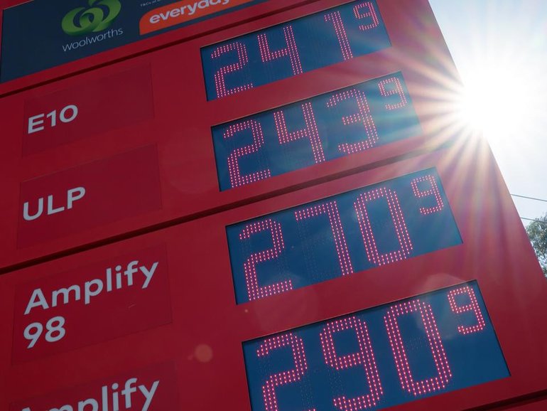 Petrol and diesel prices have shot up as the conflict in the Middle East worsens. (George Chan/AAP PHOTOS)